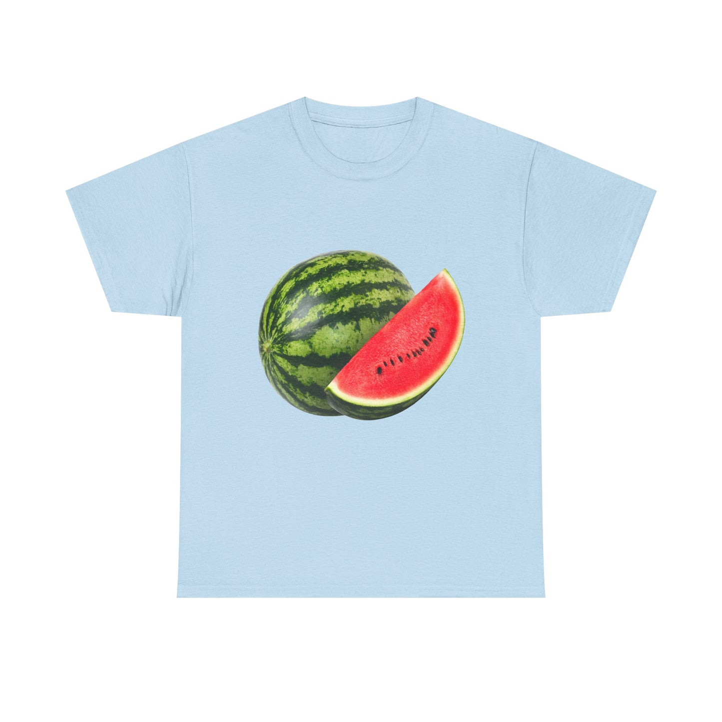 Summer Vibes Watermelon Tee, Fun Summer Shirt, Unisex Graphic T-Shirt, Cute Gift for Fruit Lovers, Casual Everyday Top