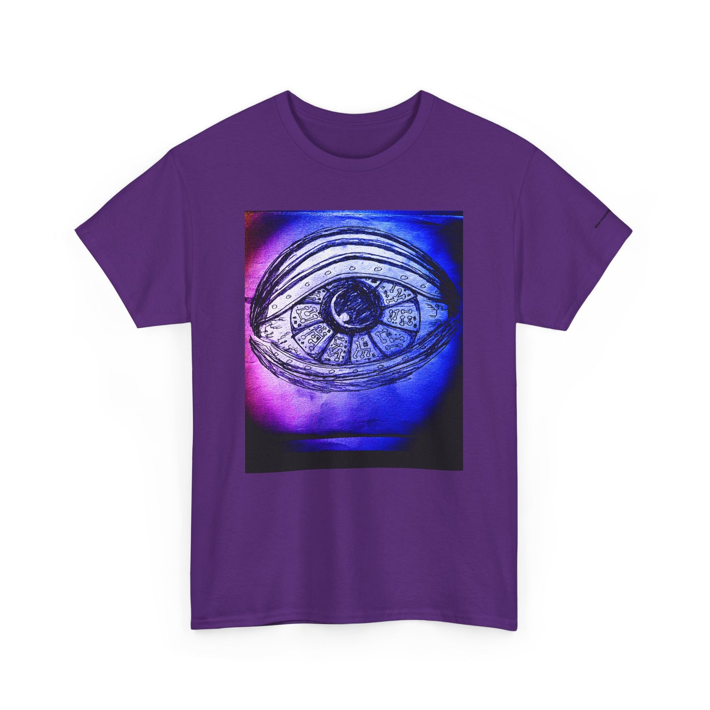 Mystic Eye Graphic Tee — Cosmic Third Eye Illustration T-Shirt