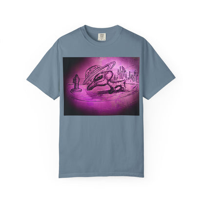 Alien Adventure Unisex T-Shirt - Garment-Dyed Graphic Tee