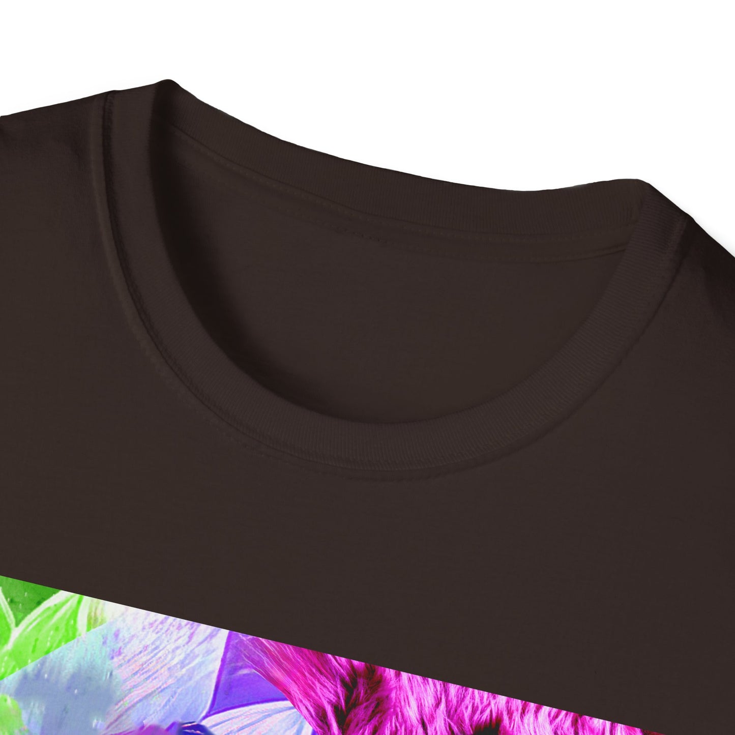 Colorful Moonlit Distorted Vibes Unisex T-Shirt, Graphic Tee, Casual Wear, Summer Fashion, Trendy Gift for Friends