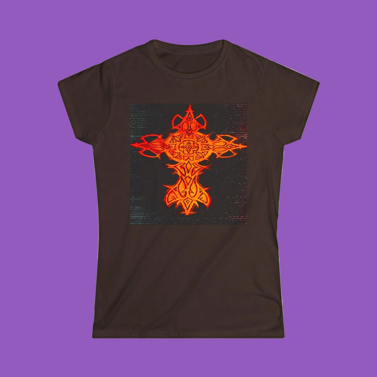 Tee — Fiery Celtic Cross Graphic