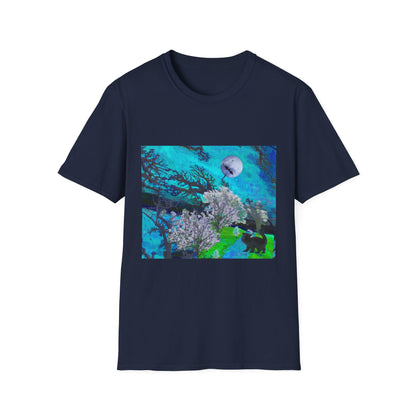 Scary Outdoor Path Halloween T-Shirt