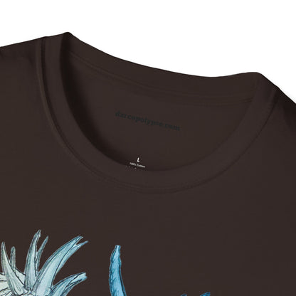 Fantasy Creatures Unisex T-Shirt - Unicorn vs Dragon Design