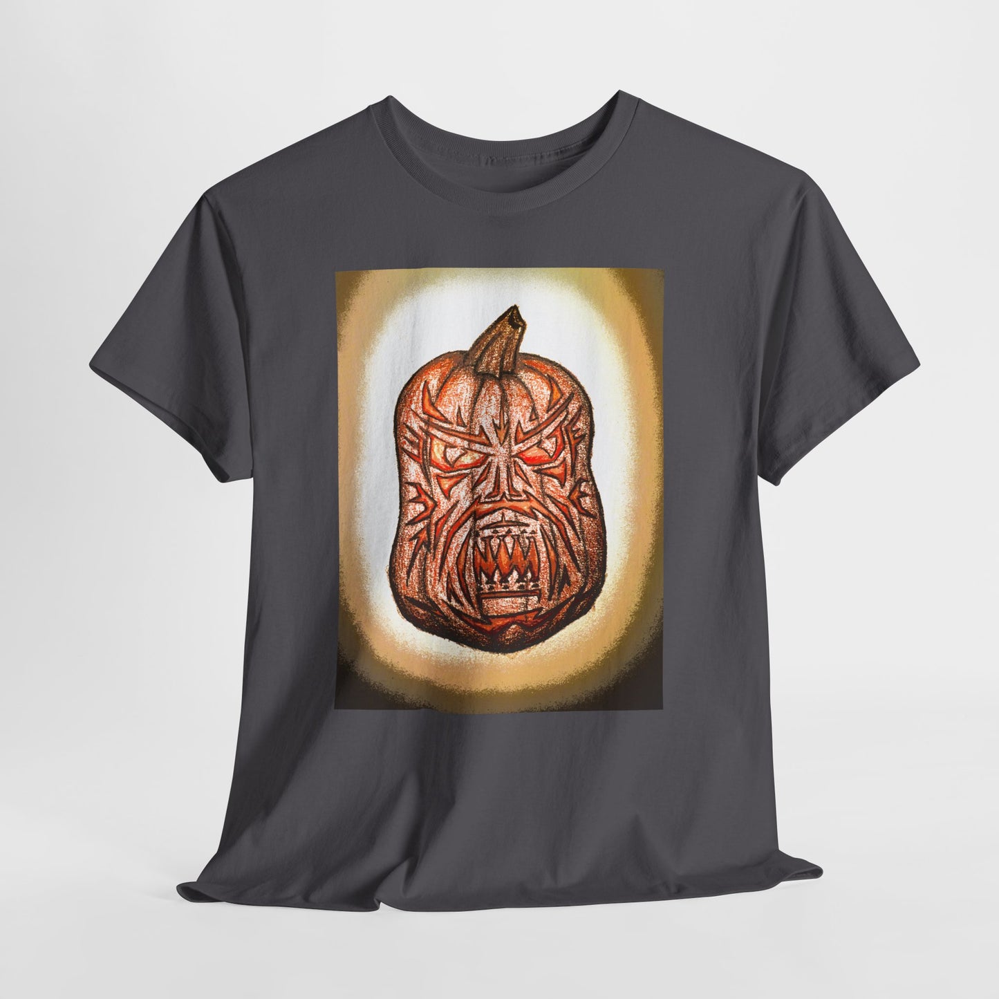 The Goth Pumpkin Unisex Heavy Cotton Tee