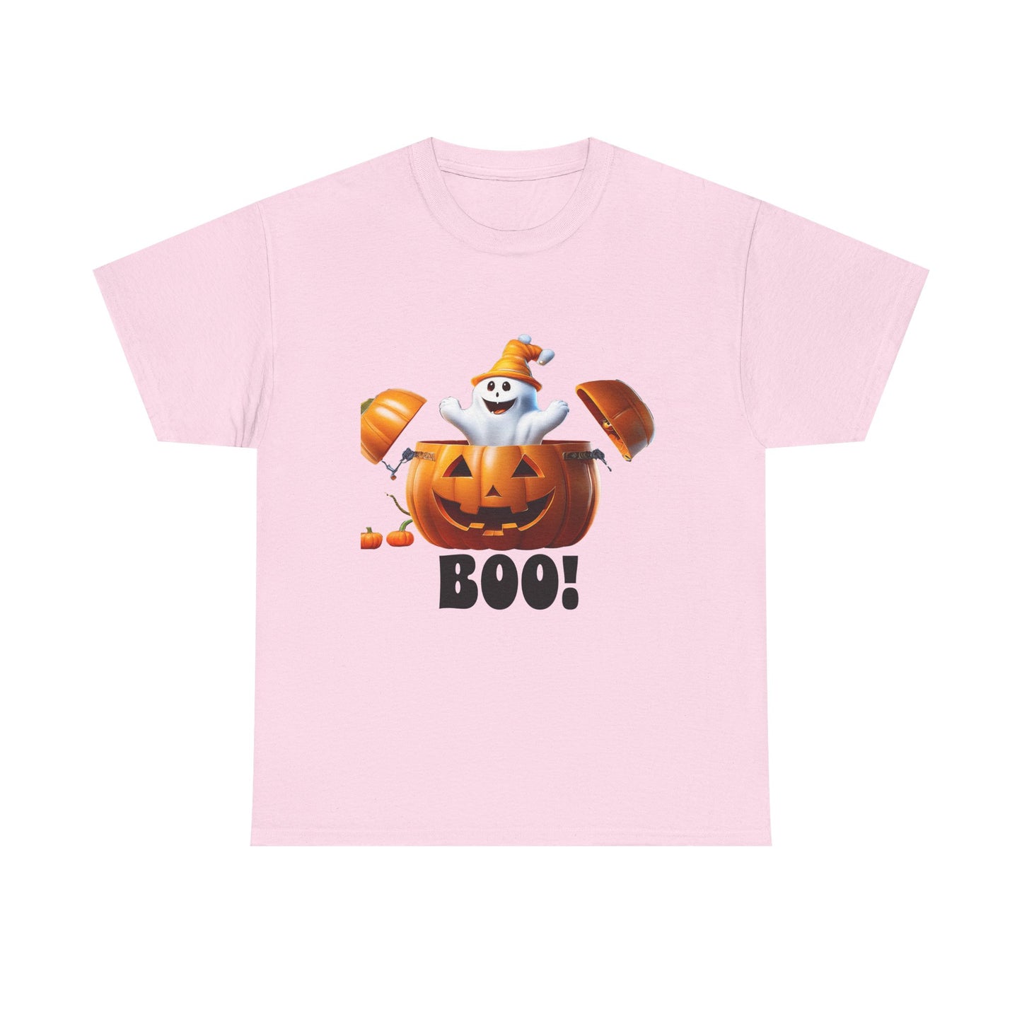 Halloween Jack-in-the-Box, unisex cotton tee