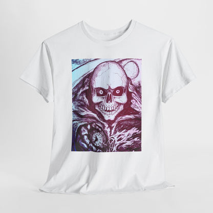 Grim Reaper Graphic Unisex Heavy Cotton Tee