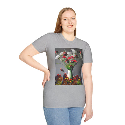 Skeleton Pumpkin Bouquet T-Shirt