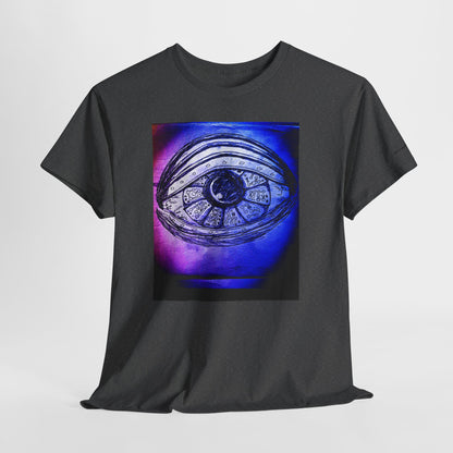 Mystic Eye Graphic Tee — Cosmic Third Eye Illustration T-Shirt
