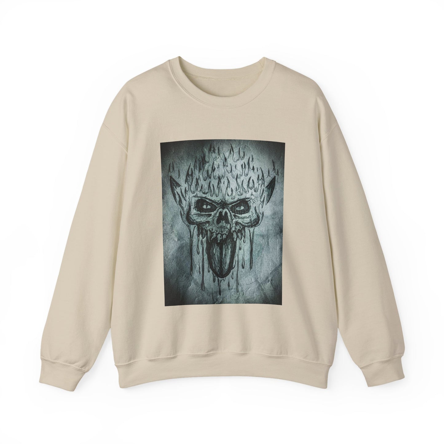 Skull Crewneck Sweatshirt