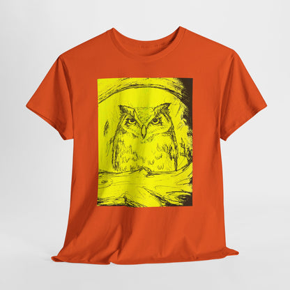 Fantasy Owl unisex  Heavy Cotton Tee