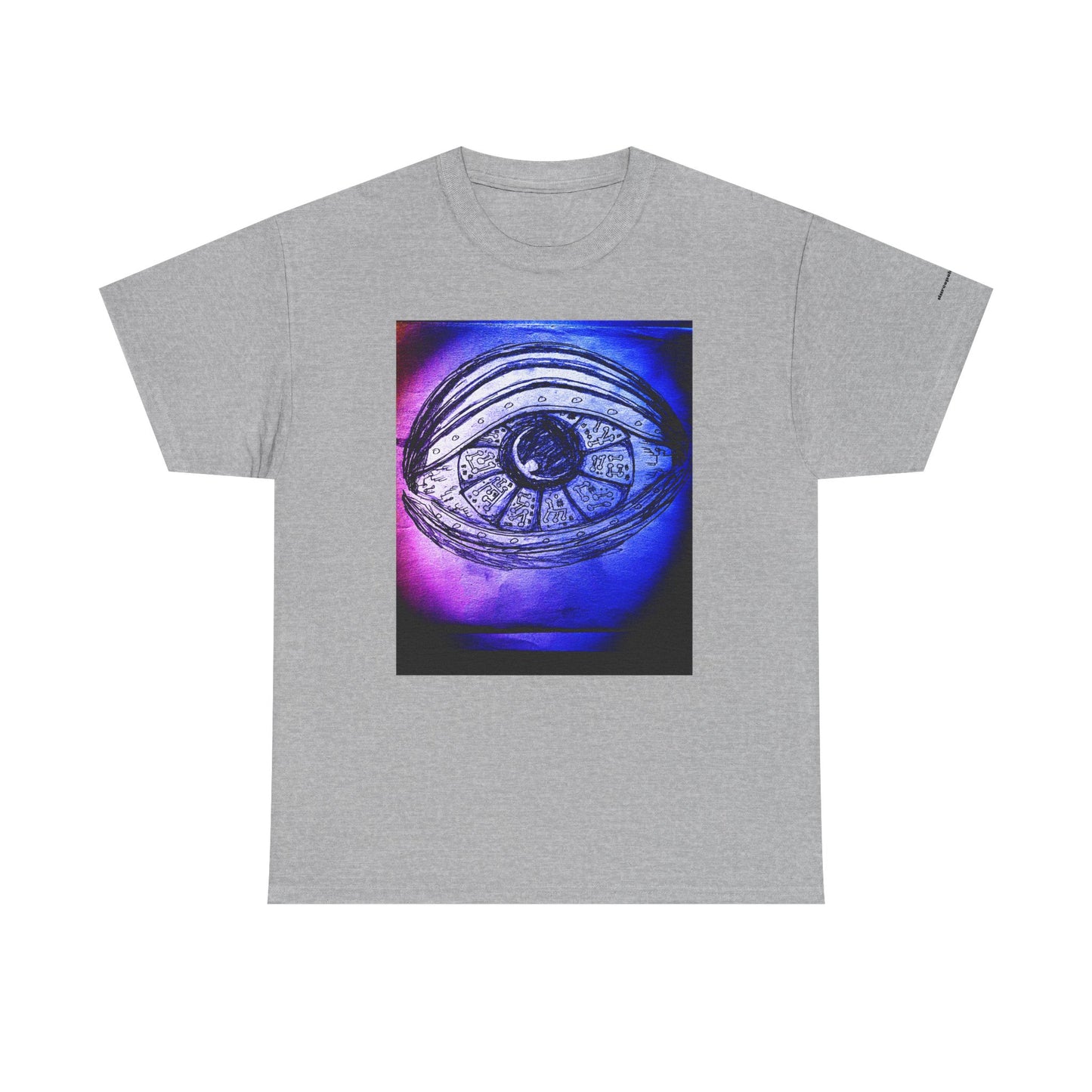 Mystic Eye Graphic Tee — Cosmic Third Eye Illustration T-Shirt