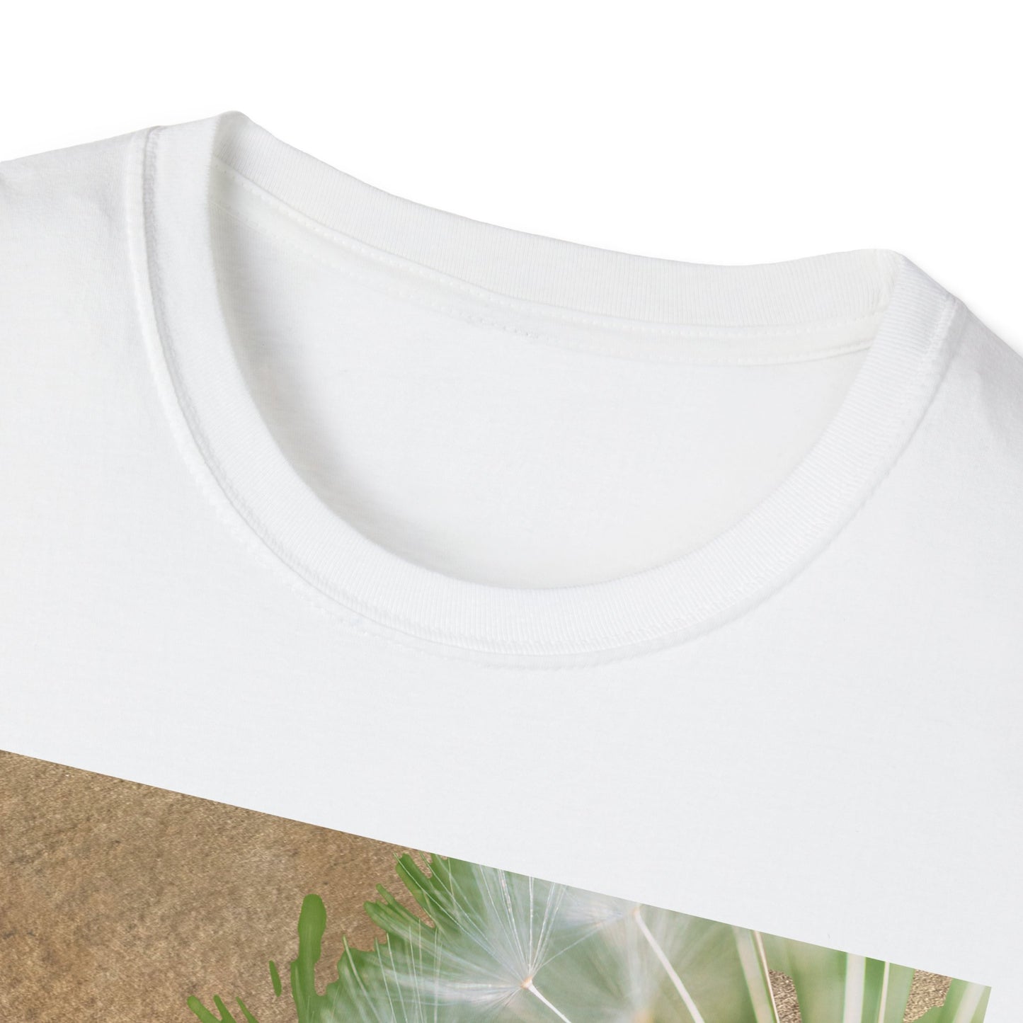 Boho Floral T-Shirt, Softstyle Unisex Tee, Casual Wear, Nature Lover Gift, Summer Outfit, Art Inspired Clothing