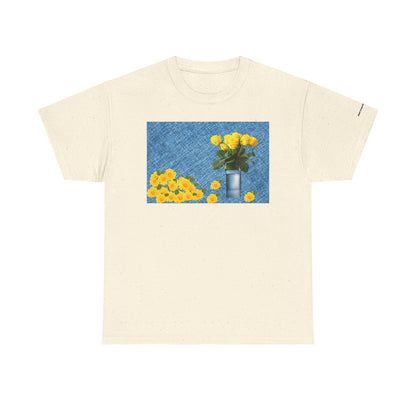 Floral Bouquet Unisex Heavy Cotton Tee
