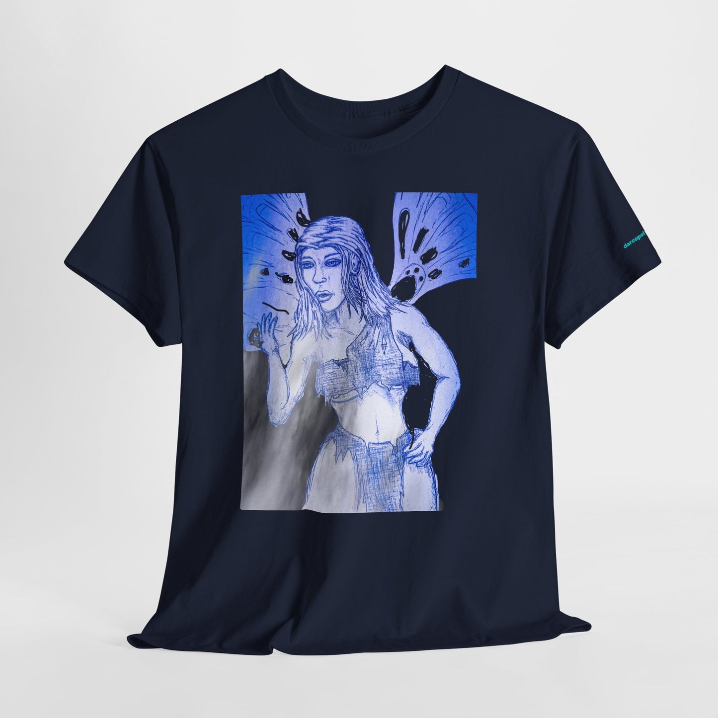 Fairy Warrior Angel Unisex Heavy Cotton Tee