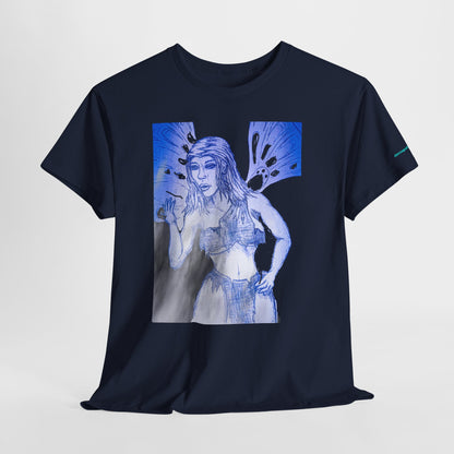 Fairy Warrior Angel Unisex Heavy Cotton Tee