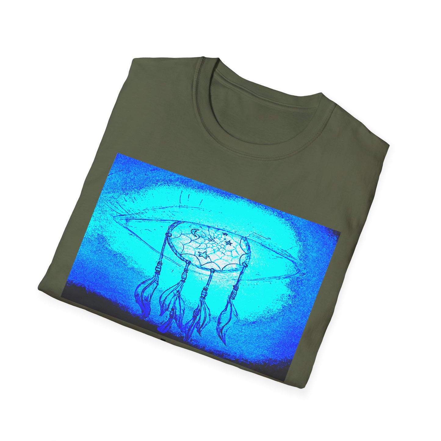 Darcopolypse Eye Graphic Tee - Unisex Softstyle T-Shirt