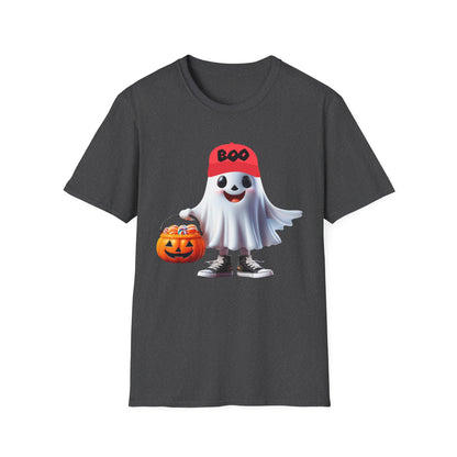 Fun Halloween Ghost T-Shirt, Boo Ghost Tee, Unisex Halloween Shirt, Cute Ghost Costume Top, Spooky Season Apparel