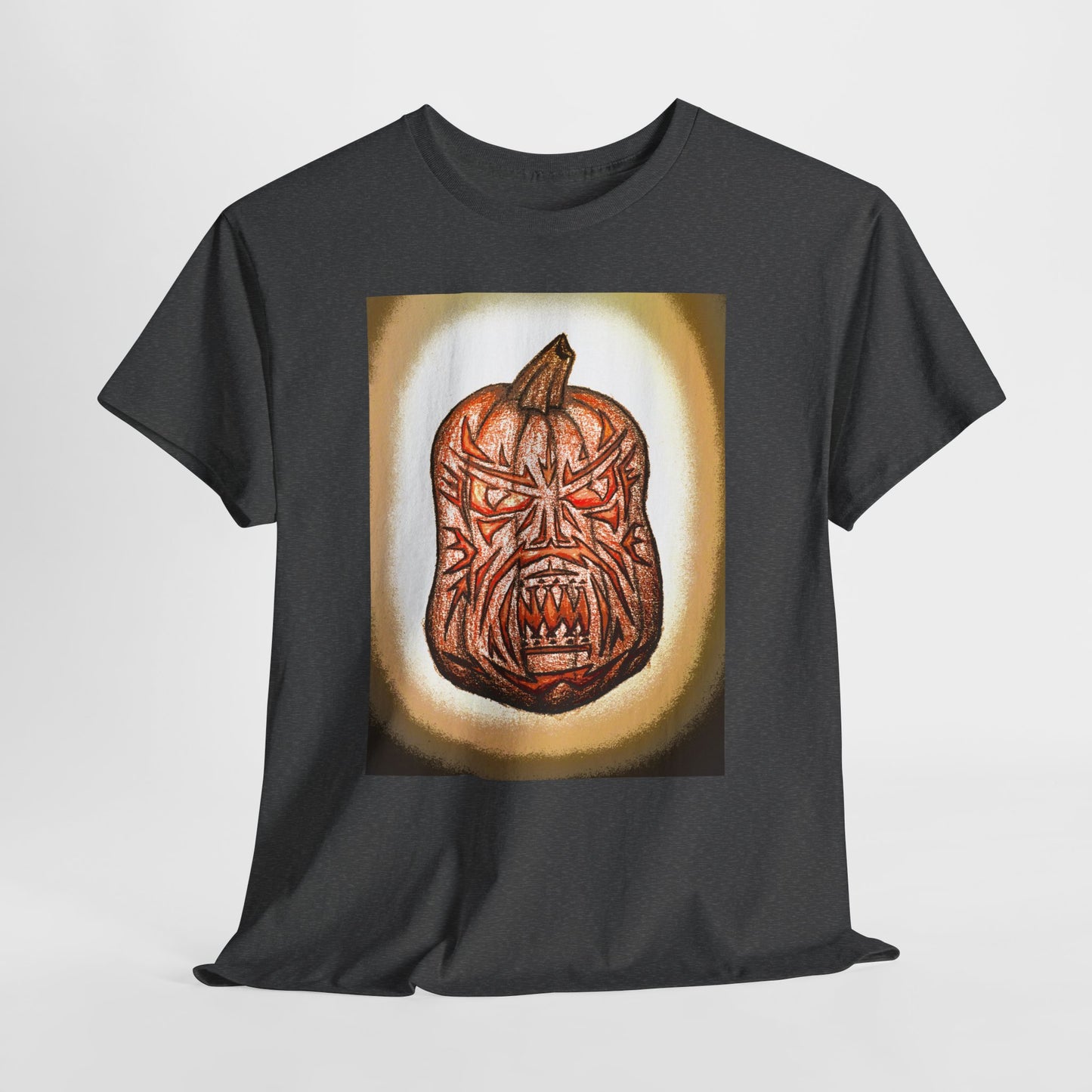 The Goth Pumpkin Unisex Heavy Cotton Tee