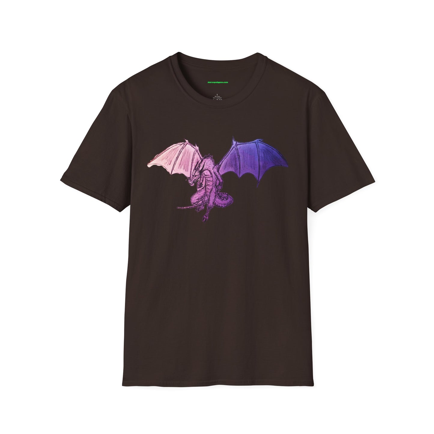 Fantasy Dragon T-Shirt - Unisex Softstyle Tee