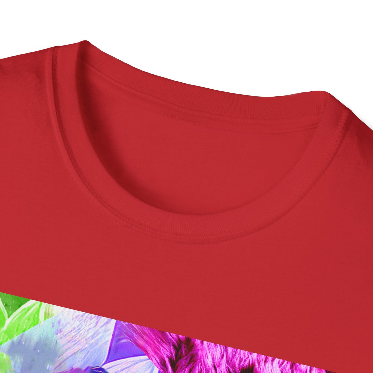 Colorful Moonlit Distorted Vibes Unisex T-Shirt, Graphic Tee, Casual Wear, Summer Fashion, Trendy Gift for Friends