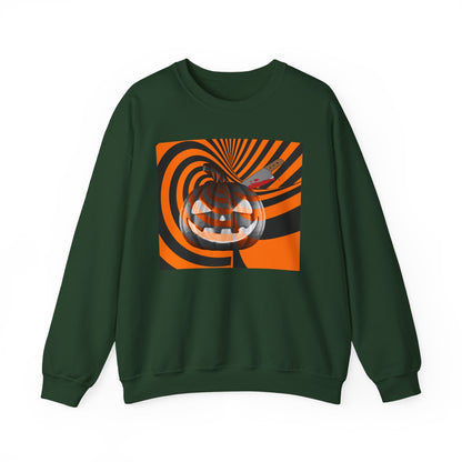 Halloween Pumpkin Crewneck Sweatshirt