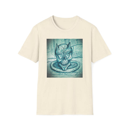 Gothic Skull Green Vignette design Graphic T-Shirt, Unisex Softstyle Tee, Edgy Artwork Tee, Alternative Fashion Shirt, Cool Casual Wear, Perfect Gift for [...]