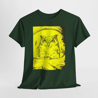 Fantasy Owl unisex  Heavy Cotton Tee