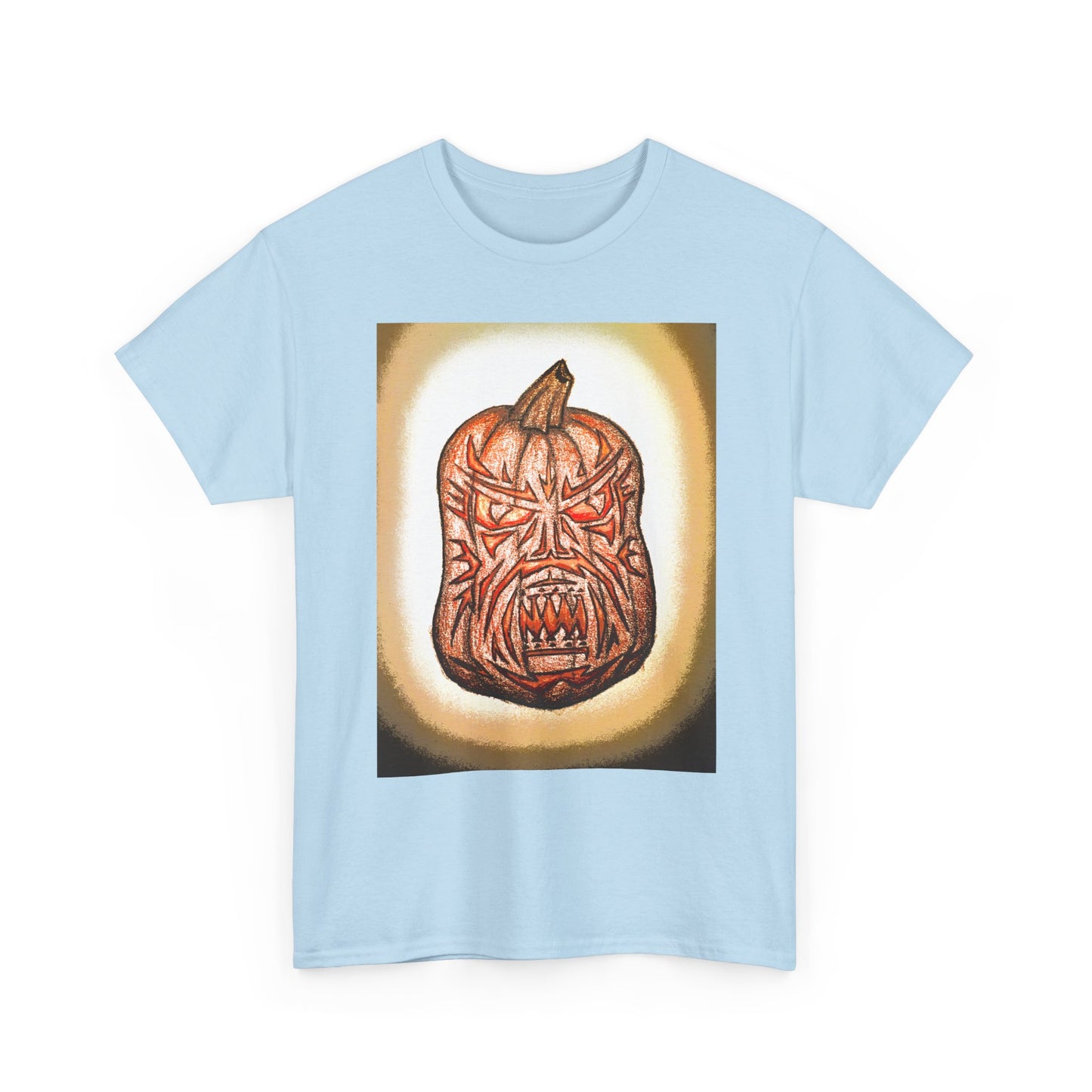 The Goth Pumpkin Unisex Heavy Cotton Tee