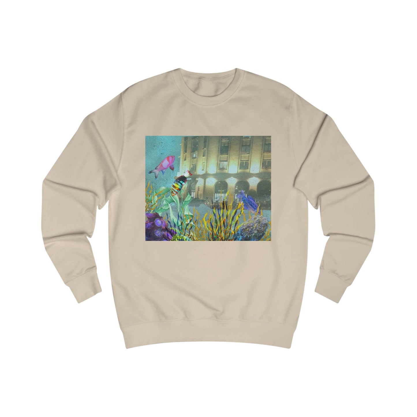 Paris Aquatic Fantasy Unisex Sweatshirt, Cozy Ocean Vibe Sweater, Perfect for Nature Lovers, Gift for Beach Enthusiasts, Ideal for Casual [...]