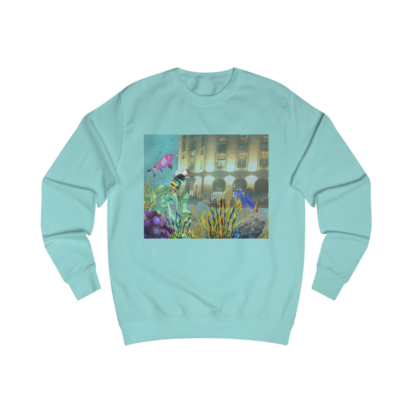 Paris Aquatic Fantasy Unisex Sweatshirt, Cozy Ocean Vibe Sweater, Perfect for Nature Lovers, Gift for Beach Enthusiasts, Ideal for Casual [...]