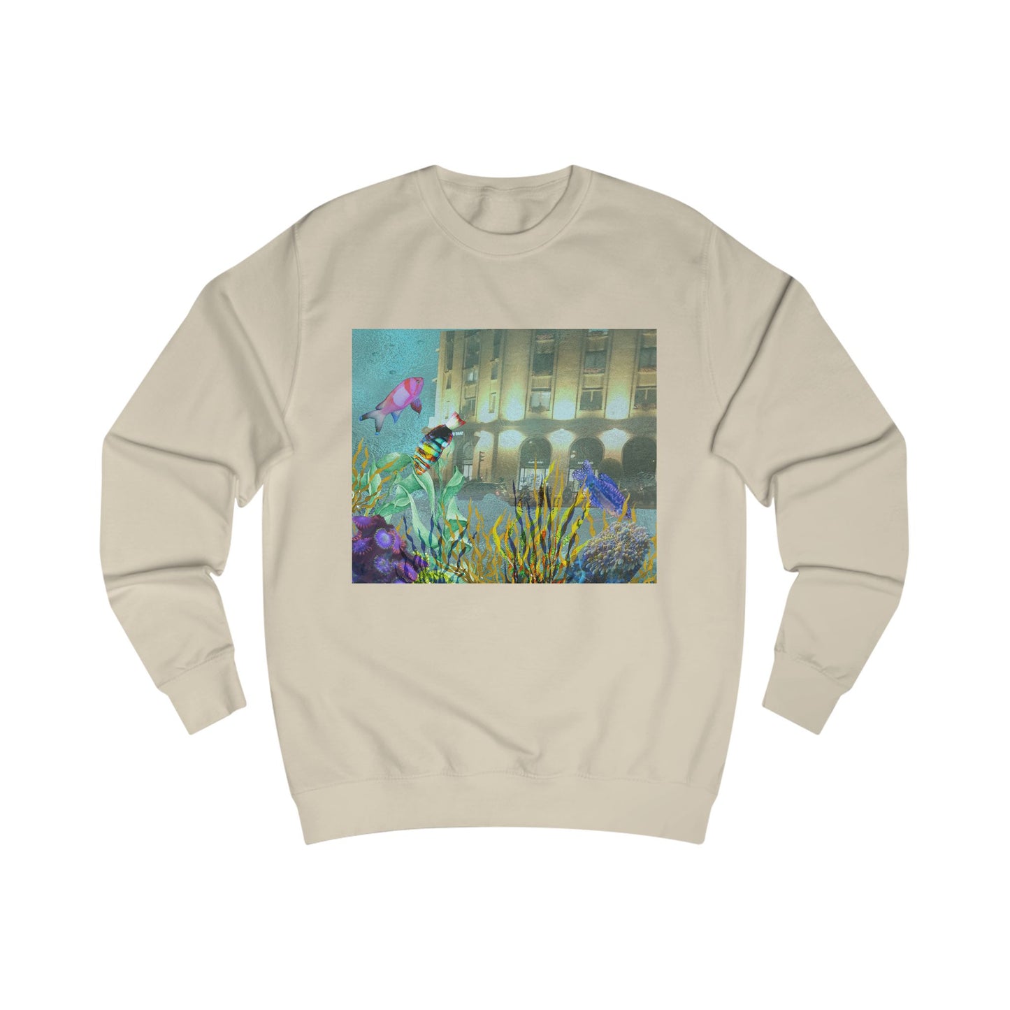 Paris Aquatic Fantasy Unisex Sweatshirt, Cozy Ocean Vibe Sweater, Perfect for Nature Lovers, Gift for Beach Enthusiasts, Ideal for Casual [...]