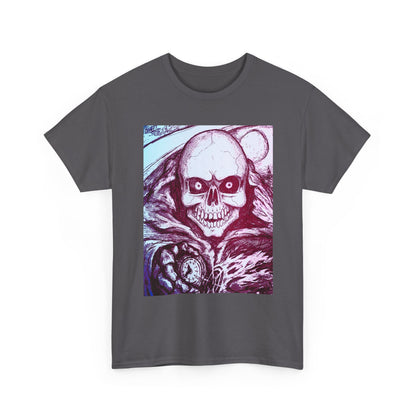 Grim Reaper Graphic Unisex Heavy Cotton Tee
