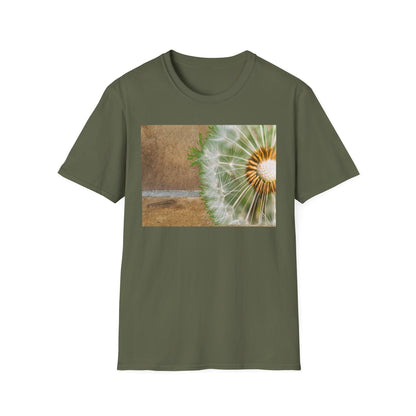 Boho Floral T-Shirt, Softstyle Unisex Tee, Casual Wear, Nature Lover Gift, Summer Outfit, Art Inspired Clothing