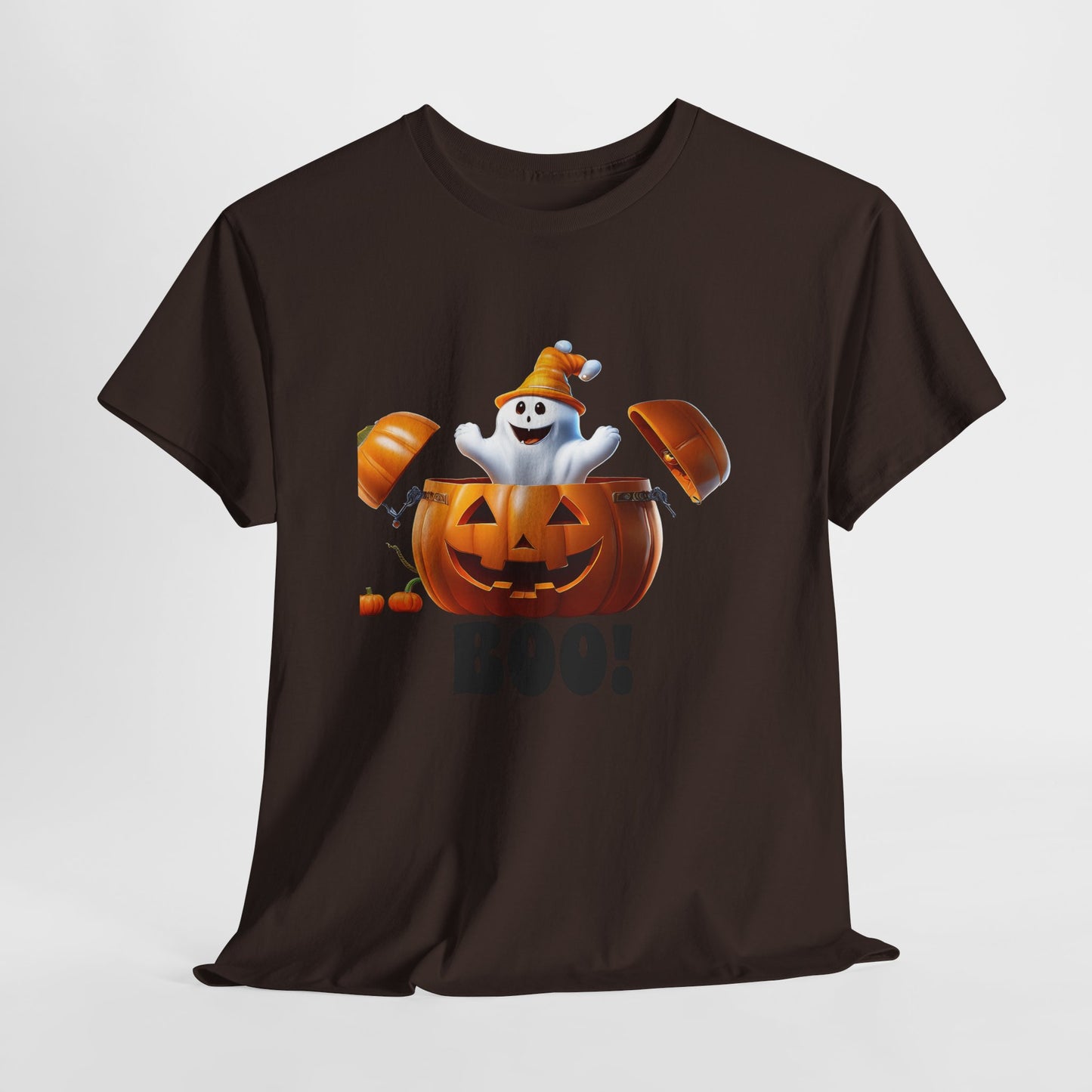 Halloween Jack-in-the-Box, unisex cotton tee