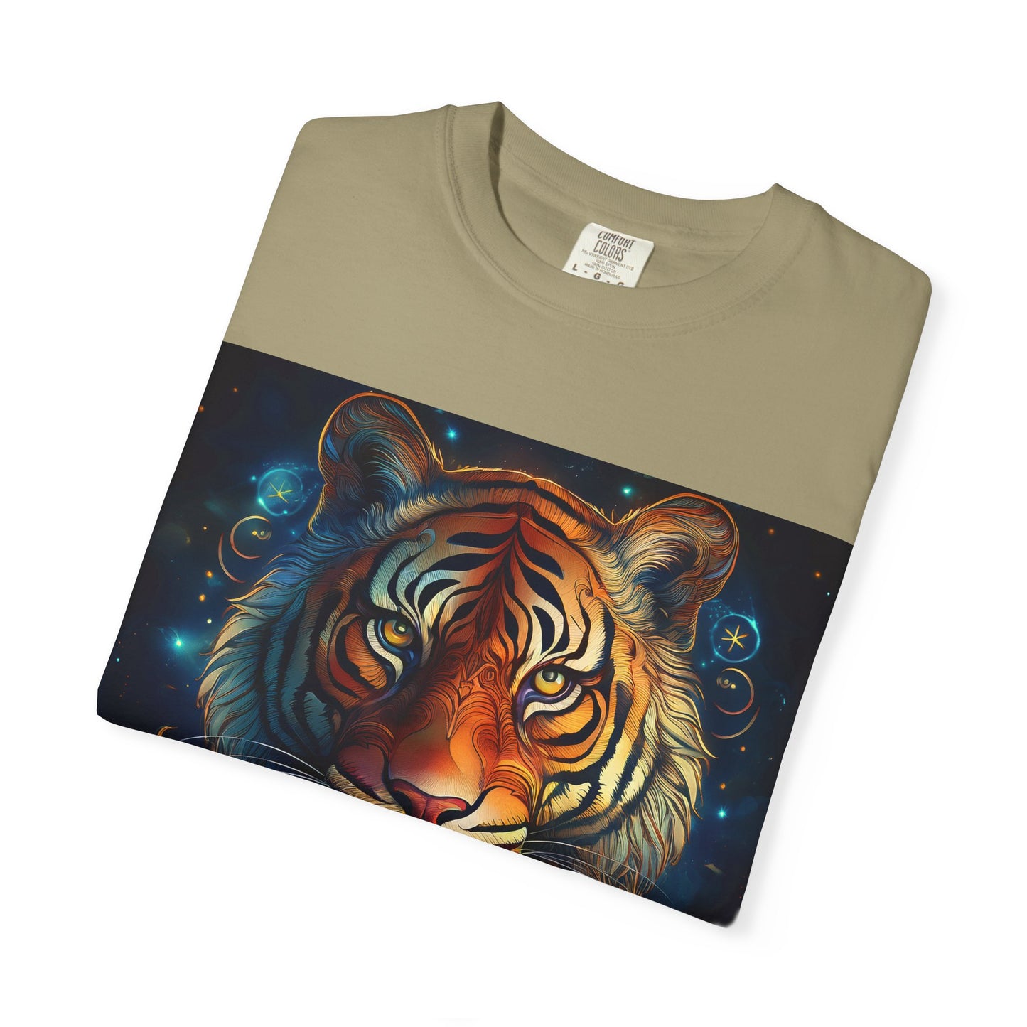 Chic Chinese Zodiac Tiger T-Shirt, Unisex Graphic Tee, Astrology Apparel, Zodiac Fashion, Year of the Tiger Shirt