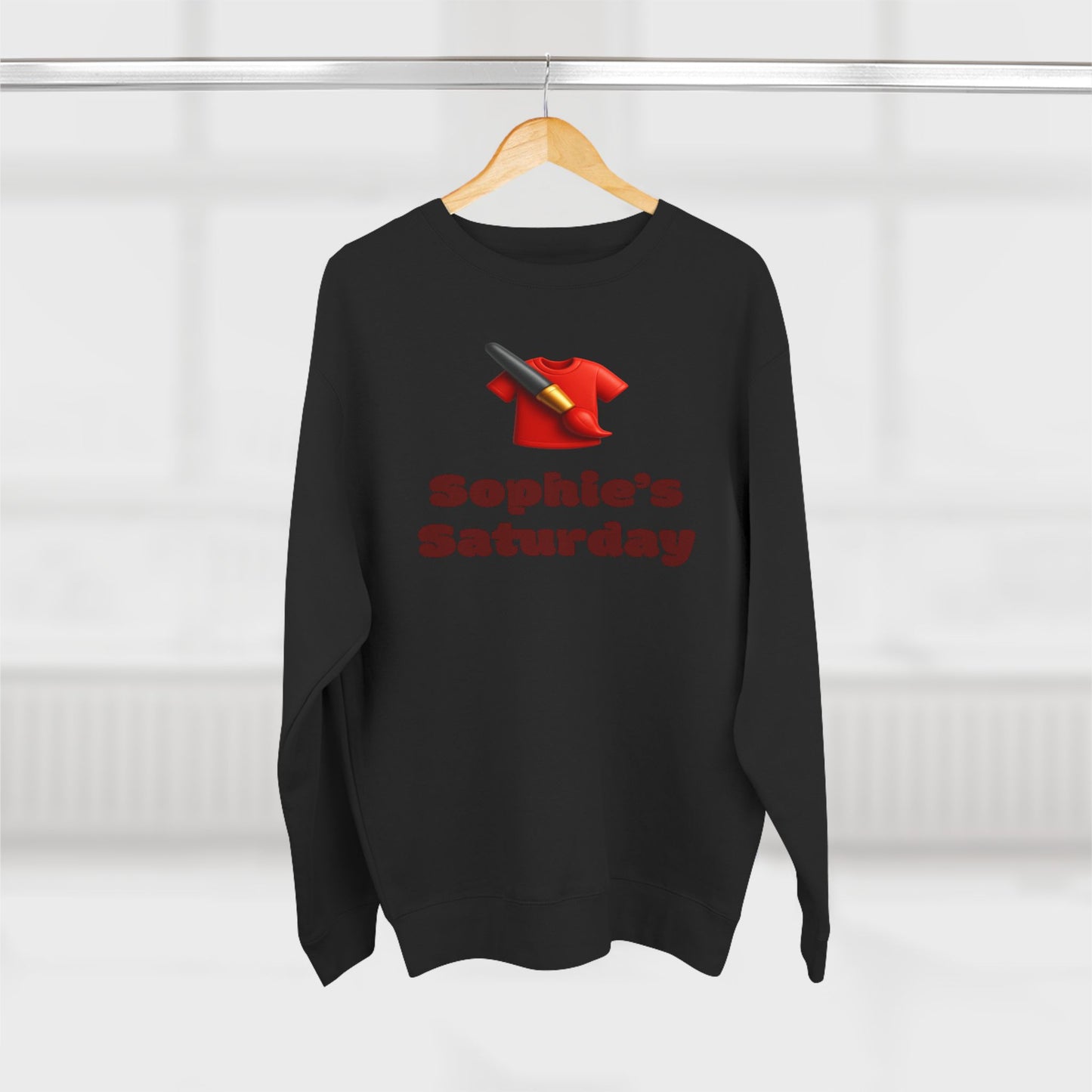 Personalized Sophies Saturday Sweatshirt, Cozy Unisex Crewneck, Weekend Vibes Gift, Customized Apparel, Casual Wear for Her