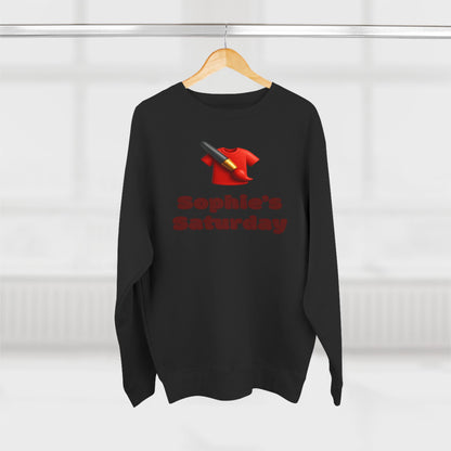 Personalized Sophies Saturday Sweatshirt, Cozy Unisex Crewneck, Weekend Vibes Gift, Customized Apparel, Casual Wear for Her
