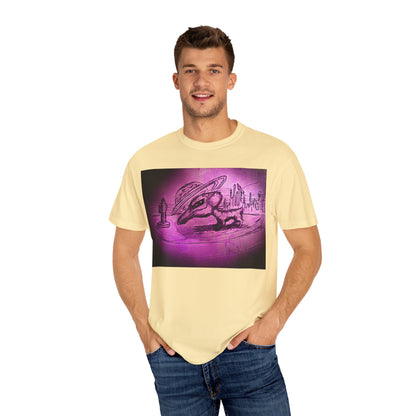 Alien Adventure Unisex T-Shirt - Garment-Dyed Graphic Tee