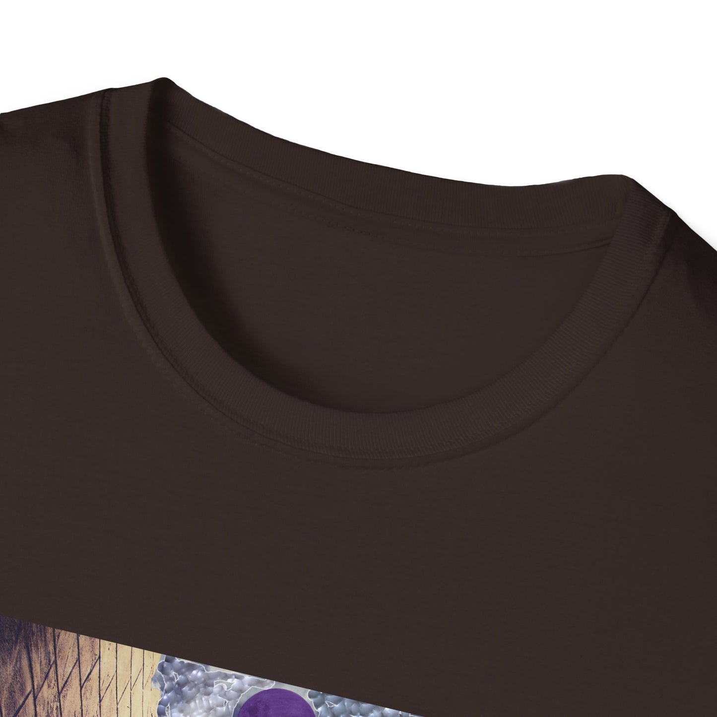Mystical Stairway Bats Unisex T-Shirt - Softstyle Tee for Dreamers, Perfect for Gifting, Spiritual Occasions, Casual Wear, Art Lovers, [...]