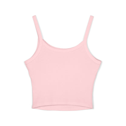 Valentine's Day Heart Print Tank Top, Cute Summer Top, Women's Spaghetti Strap Shirt, Fun Gift for Her, Sweetheart Gift