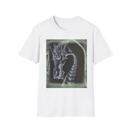 Dragon Skull T-Shirt — Gothic Fantasy Dragon Art Tee