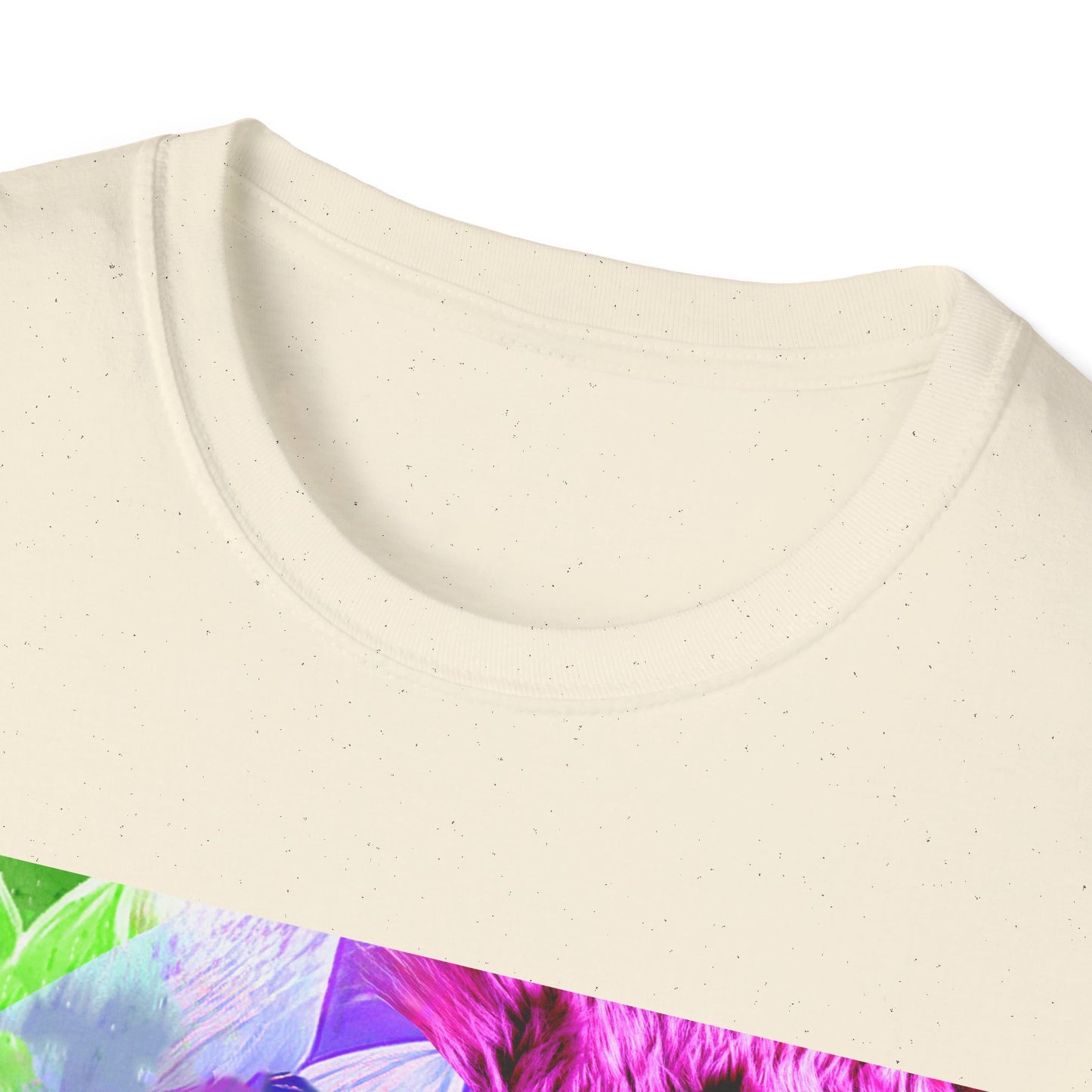 Colorful Moonlit Distorted Vibes Unisex T-Shirt, Graphic Tee, Casual Wear, Summer Fashion, Trendy Gift for Friends