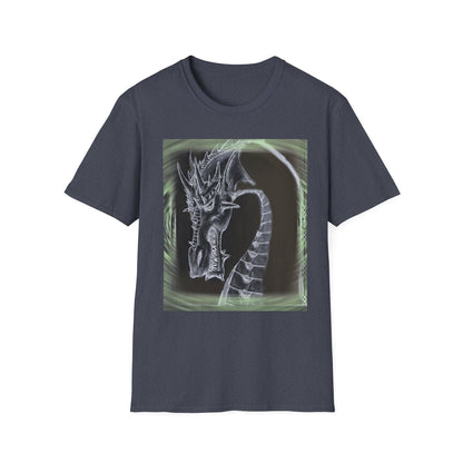 Dragon Skull T-Shirt — Gothic Fantasy Dragon Art Tee