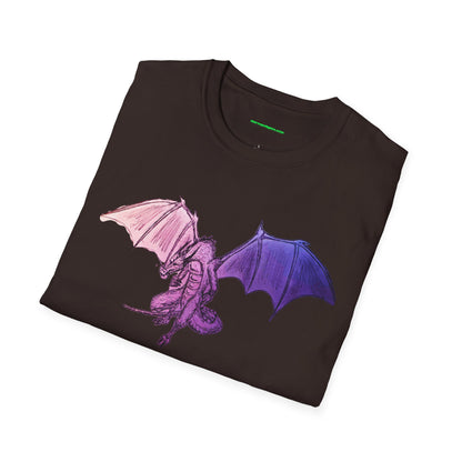 Fantasy Dragon T-Shirt - Unisex Softstyle Tee