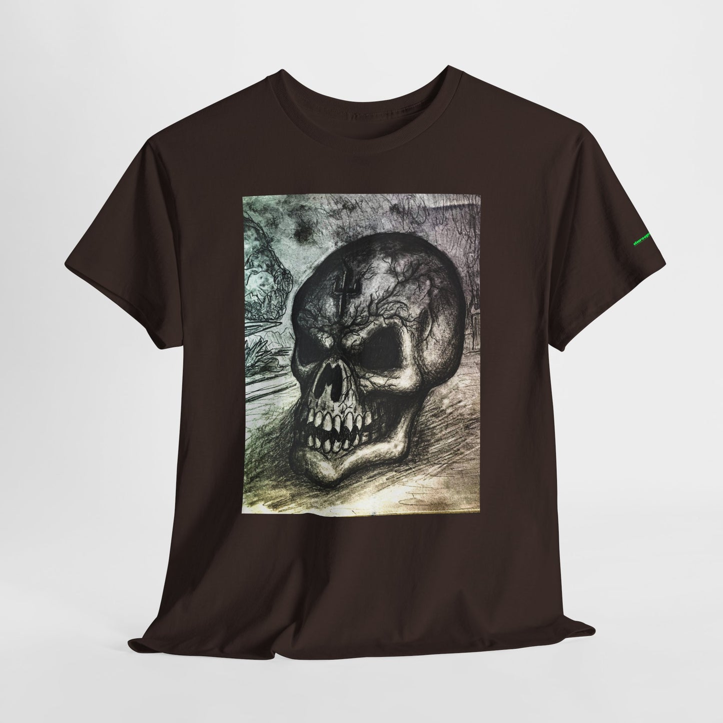 Skull Graphic Unisex Heavy Cotton Tee