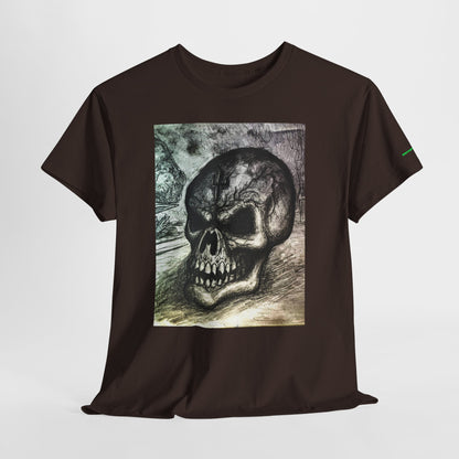 Skull Graphic Unisex Heavy Cotton Tee