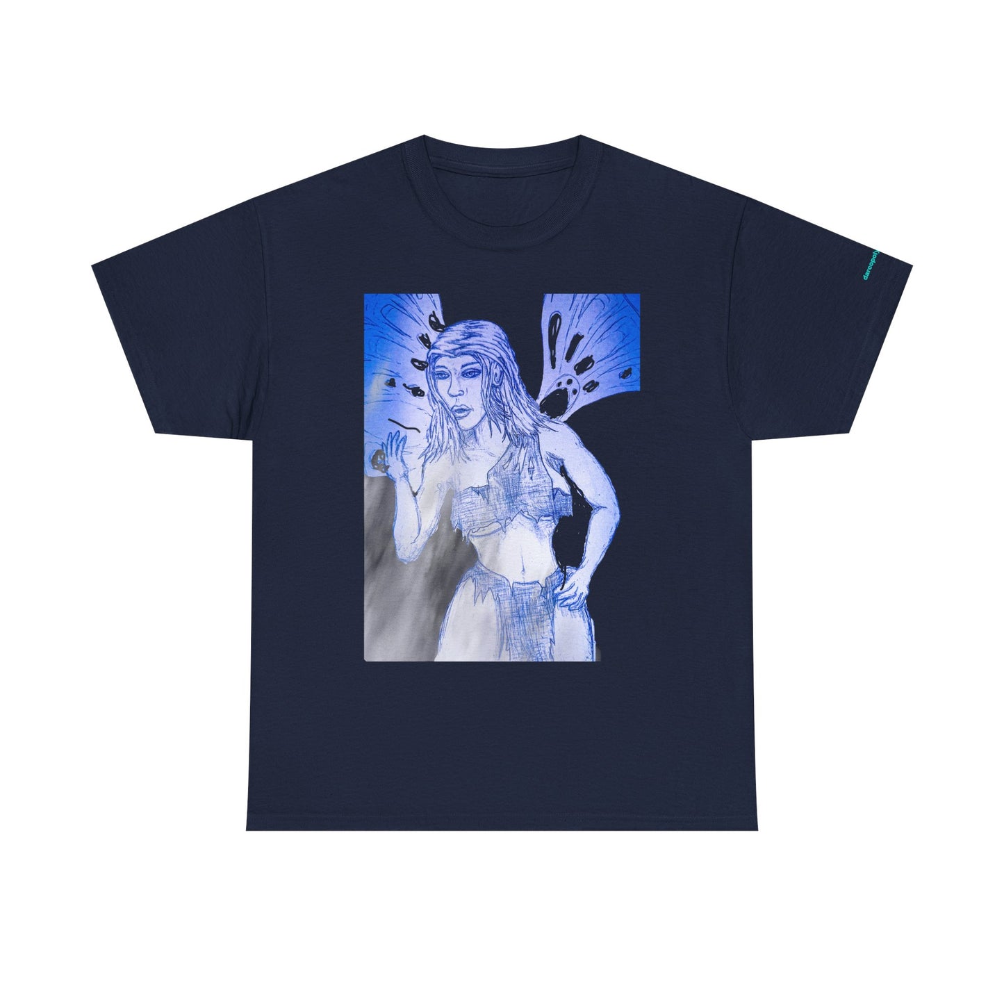 Fairy Warrior Angel Unisex Heavy Cotton Tee