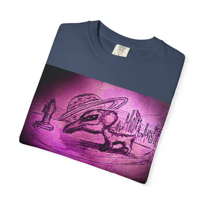 Alien Adventure Unisex T-Shirt - Garment-Dyed Graphic Tee
