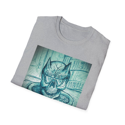 Gothic Skull Green Vignette design Graphic T-Shirt, Unisex Softstyle Tee, Edgy Artwork Tee, Alternative Fashion Shirt, Cool Casual Wear, Perfect Gift for [...]