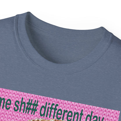 Voodoo Doll Humor Tee, Fun Statement T-Shirt for Everyday Wear, Gift for Friends, Casual Style, Quirky Graphic Shirt, Perfect for Parties